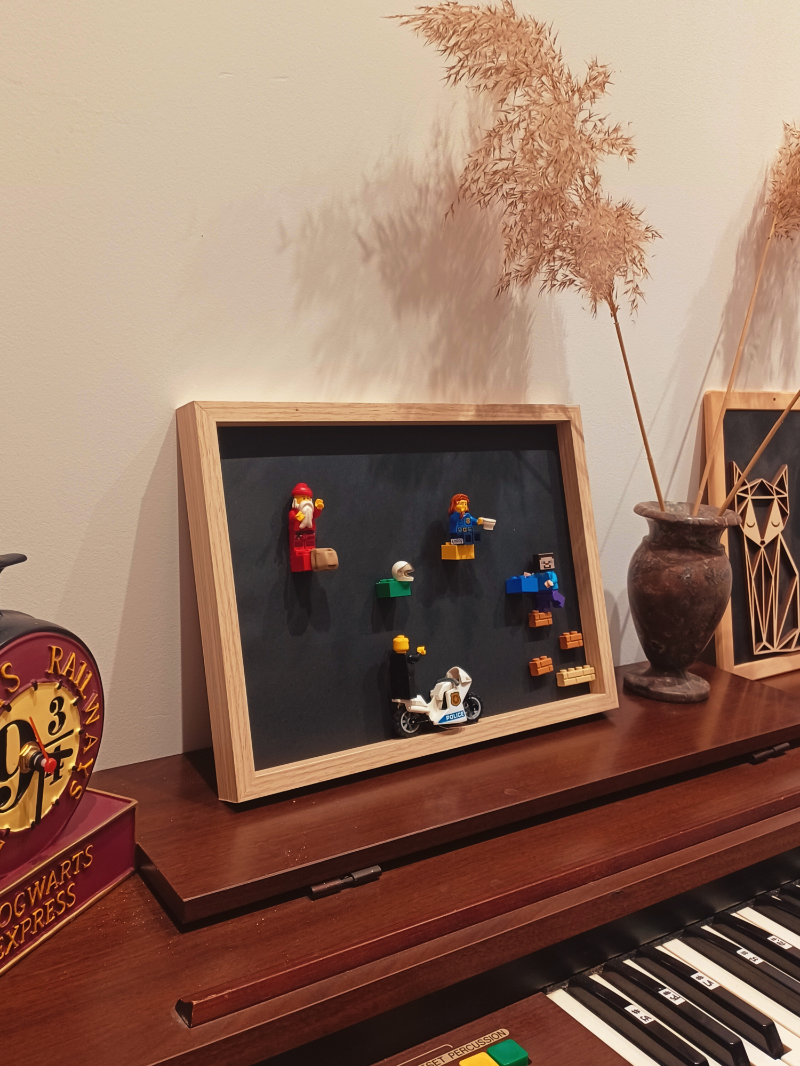 Créer soi-même un cadre Lego 