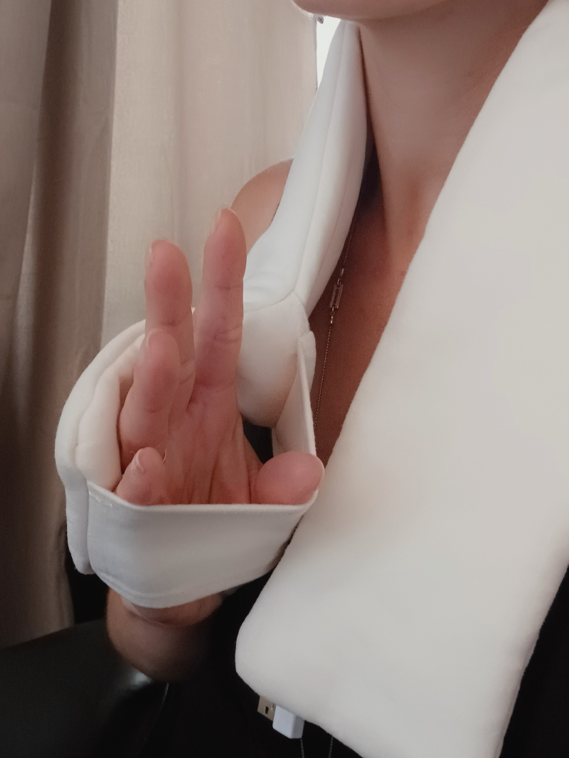 écharpe chauffante vinted 