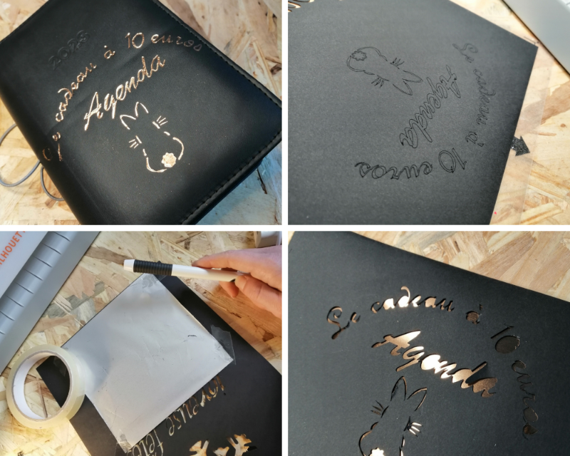 customiser son agenda avec le foil 