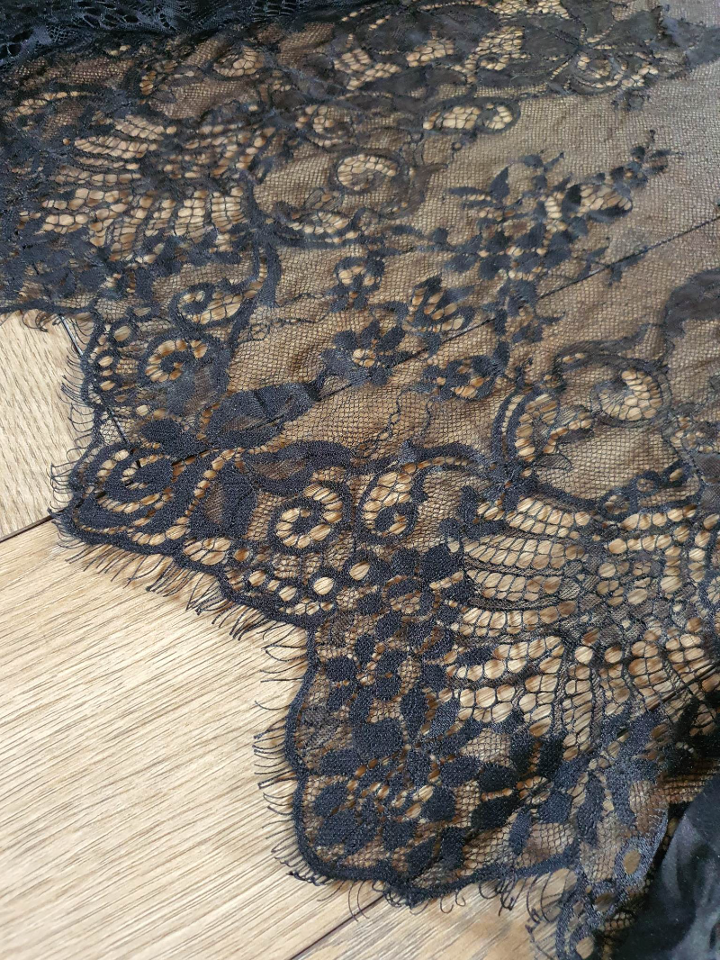 kimono long noir Hunkermöller occasion 