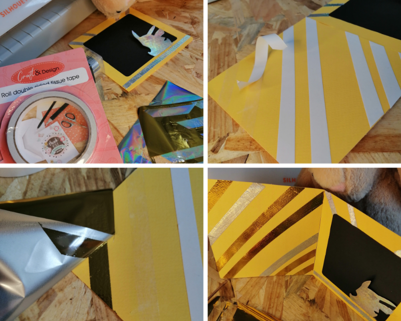 décorer une carte avec le foil 