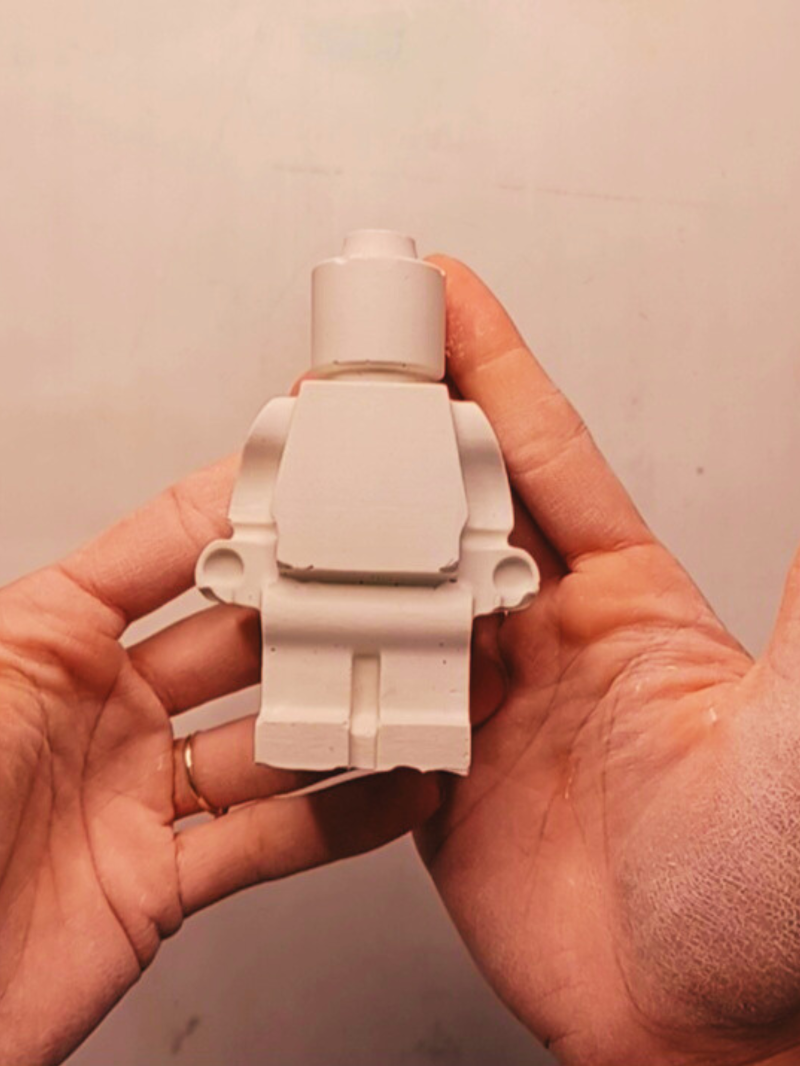 Réaliser un Lego en plâtre 