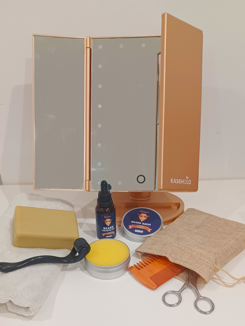 Idée cadeau offrir un coffret huile + cire à barbe 