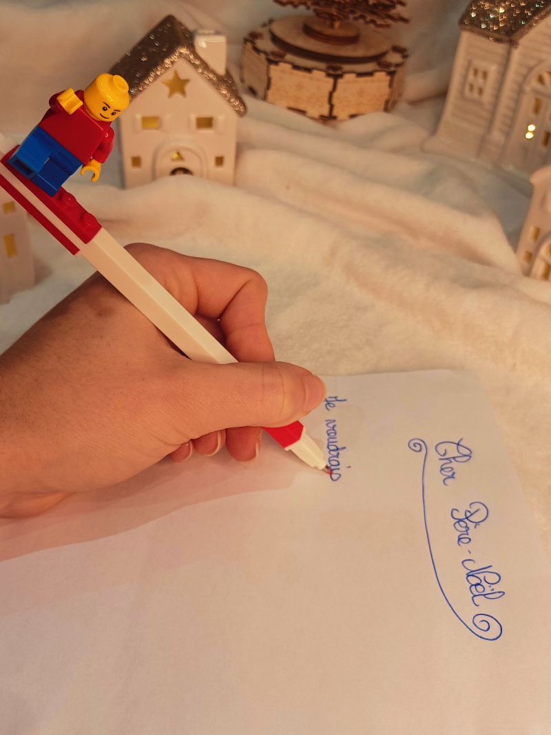 Pour écrire ça lettre au Père-Noël ! 