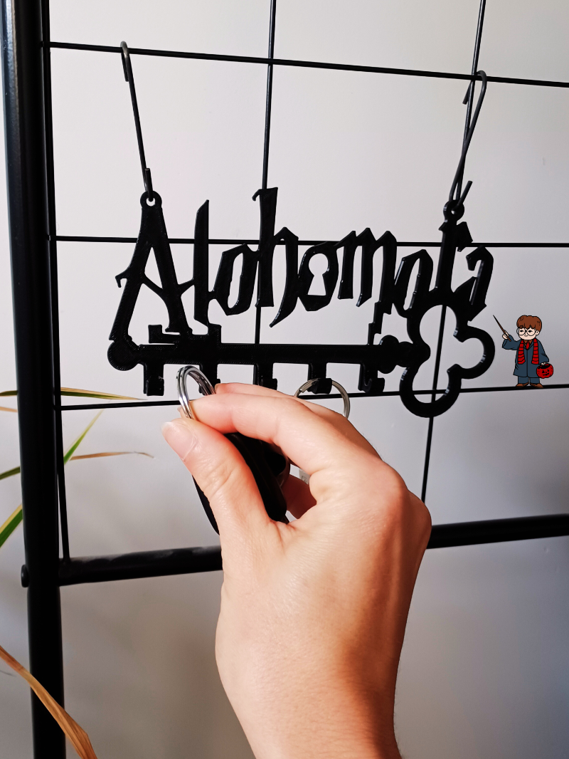 Cadeau Potterphile, un porte-clés Alohomora