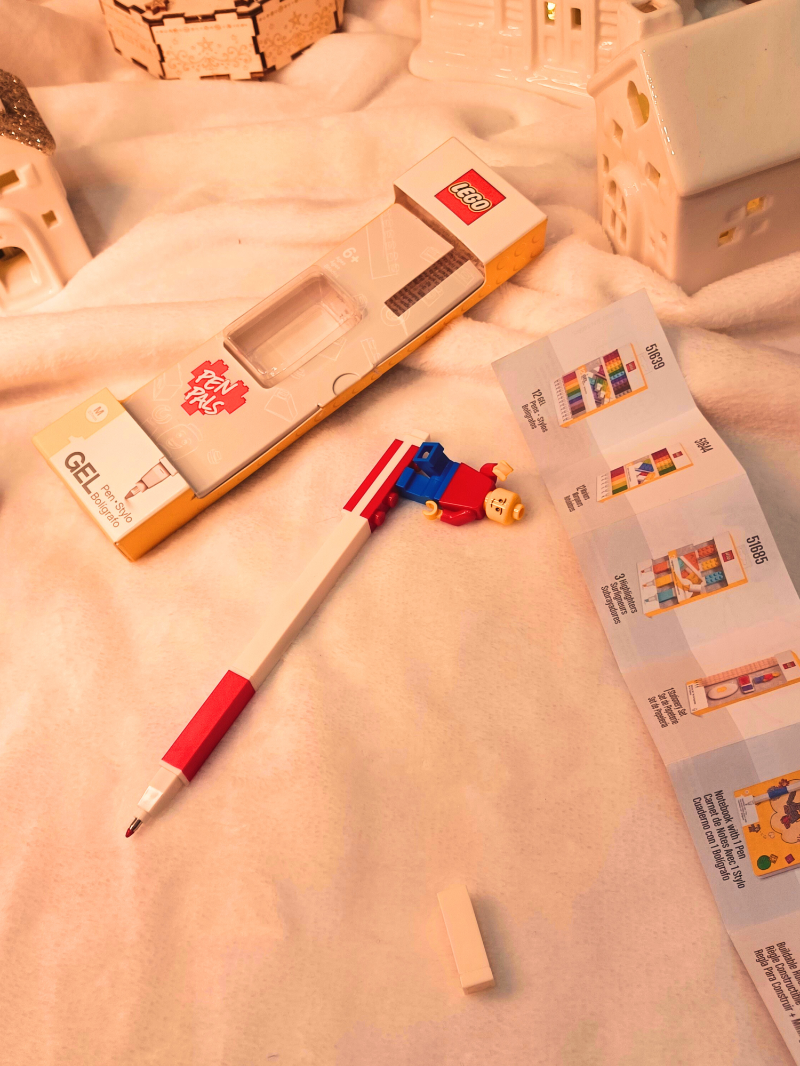 idée cadeau un stylo Lego 