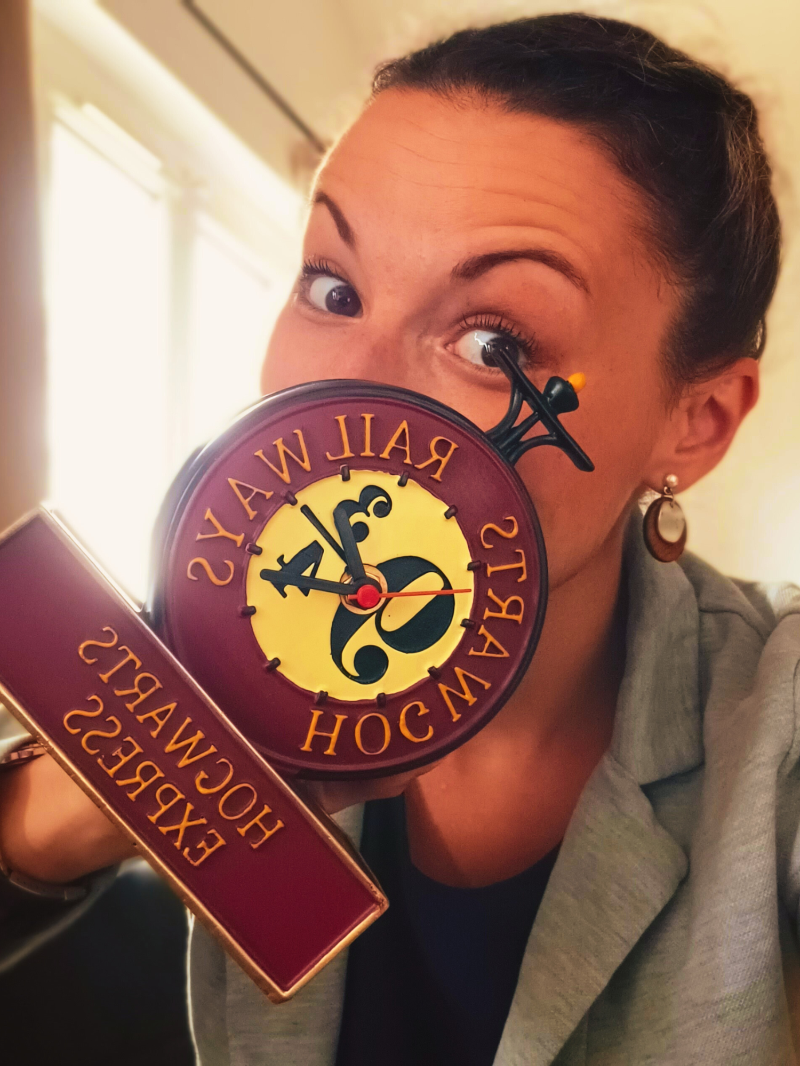 Offrez-le un(e) moldu toujours en retard avec le 9 ¾