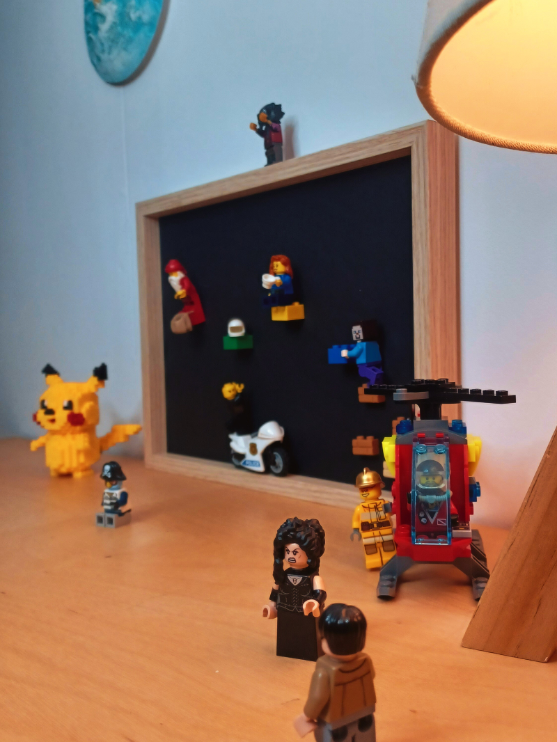 Idée cadeau un cadre Lego original 