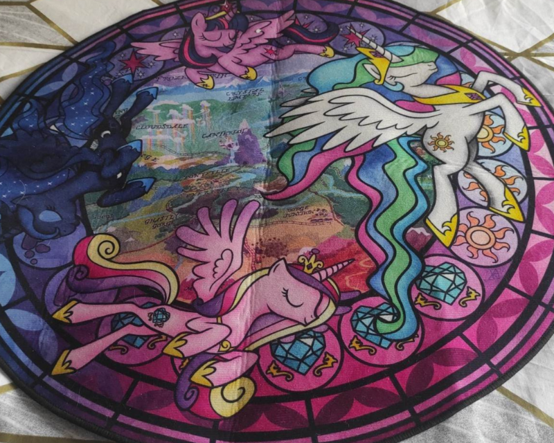 Tapis Alicorne - Photo du cadeau