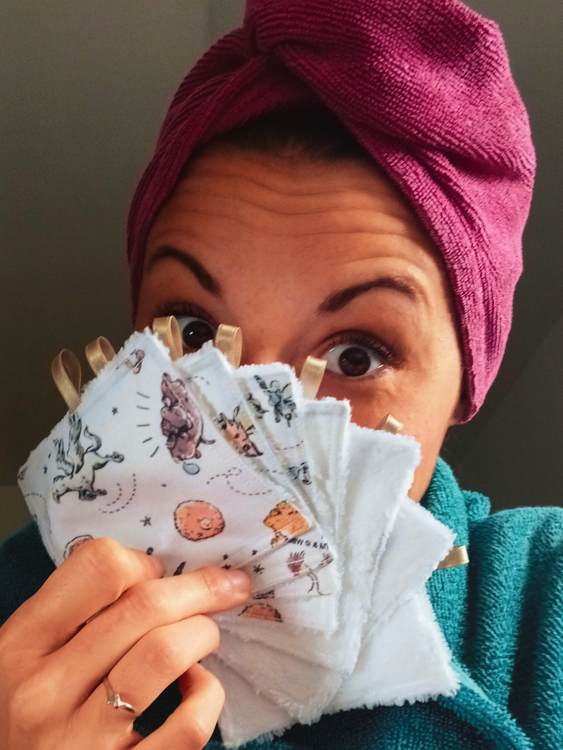 Respecte la peau, super doux, simplement à l'eau