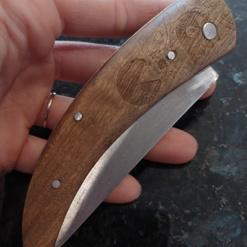 Un couteau personnaliser - Photo du cadeau